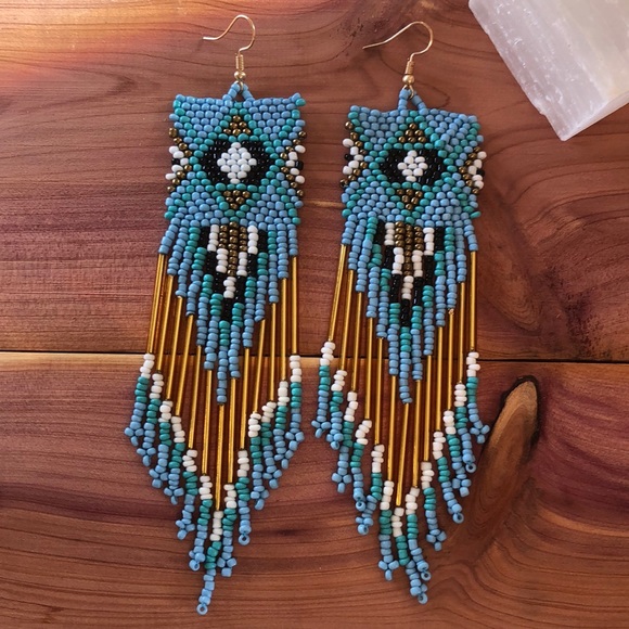 Handmade SW Tassel Earrings! - Picture 2 of 5